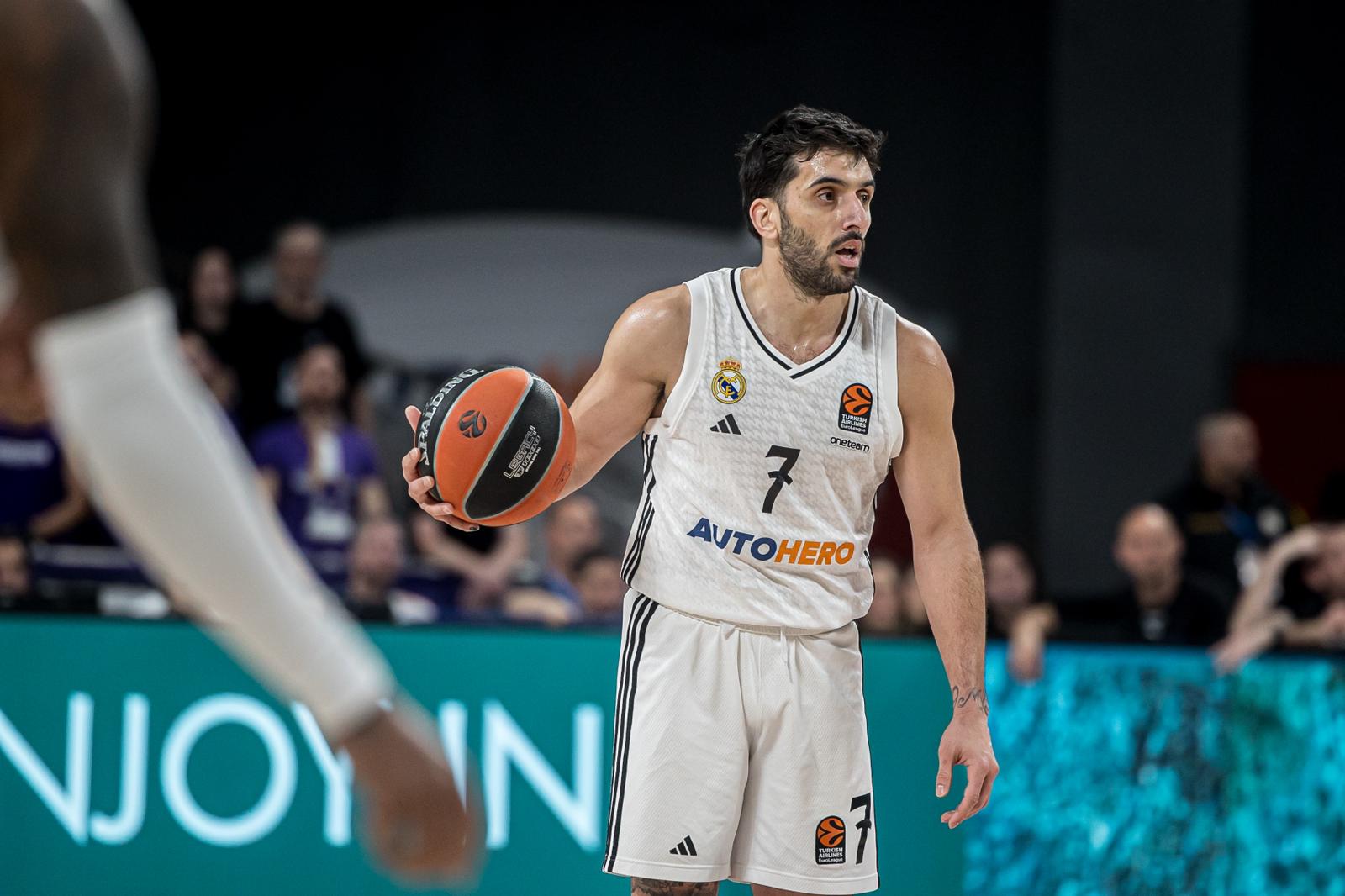 Facundo Campazzo Real Madrid vs Maccabi Tel-Aviv