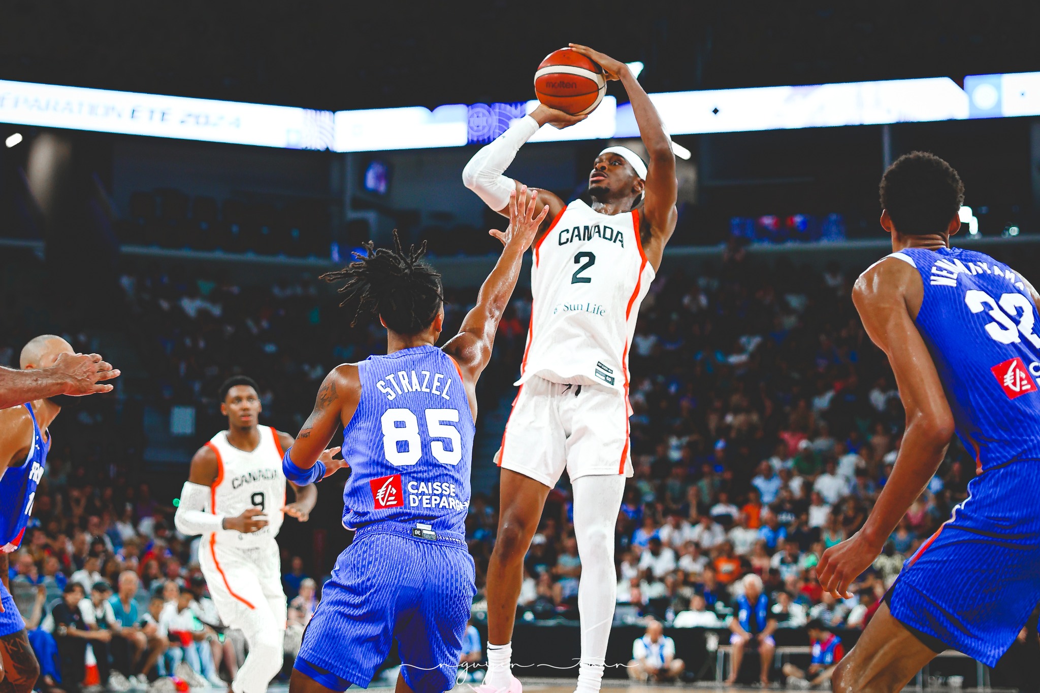 Shai Gilgeous-Alexander Canada Tuan Nguyen