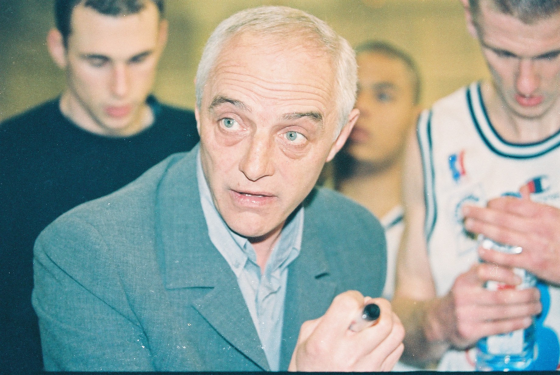 Yves-Marie Vérove lors de la saison 2000-2001 (photo : Loïc L'Huillier)