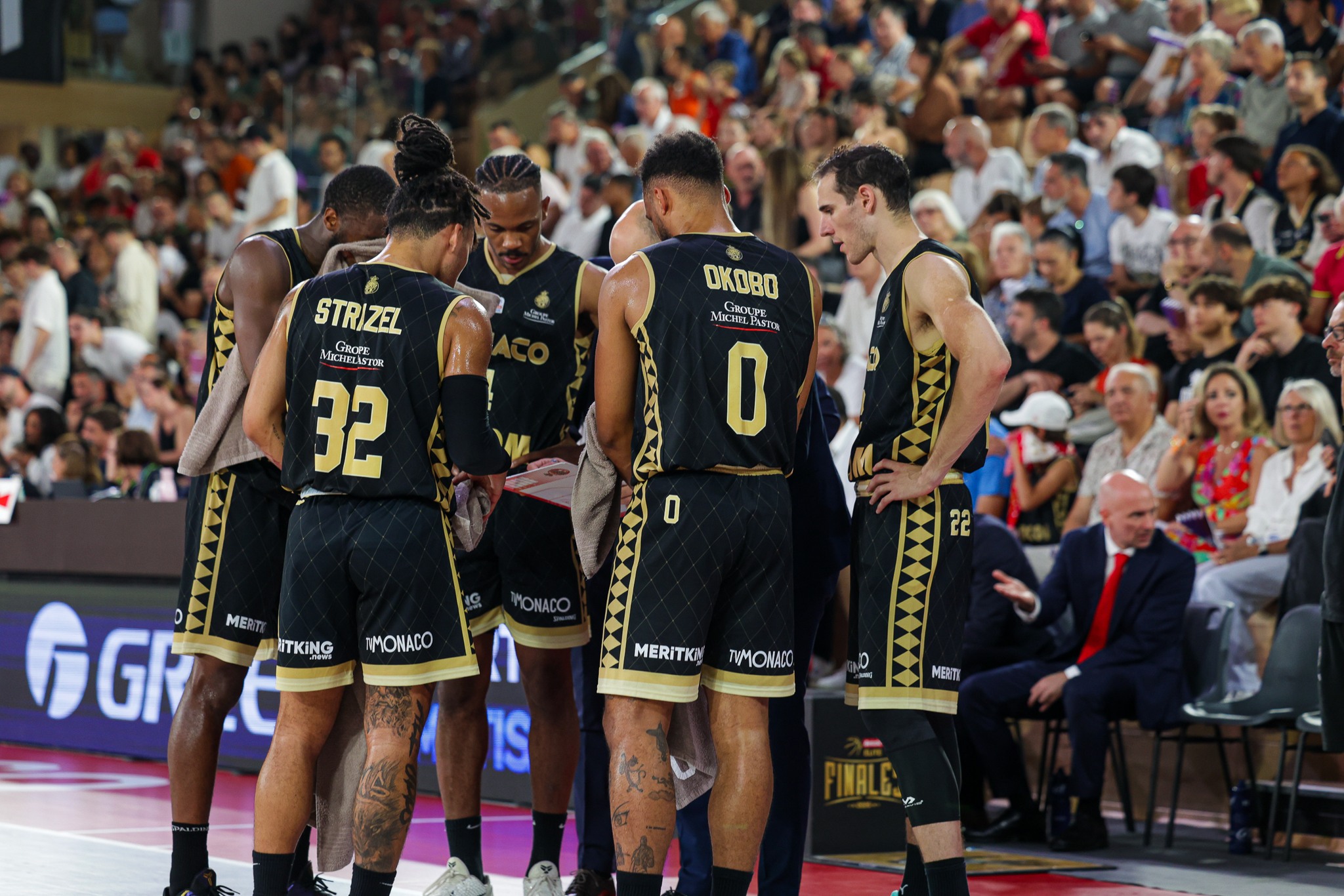 AS Monaco played with a very small-ball lineup for most of Game 4