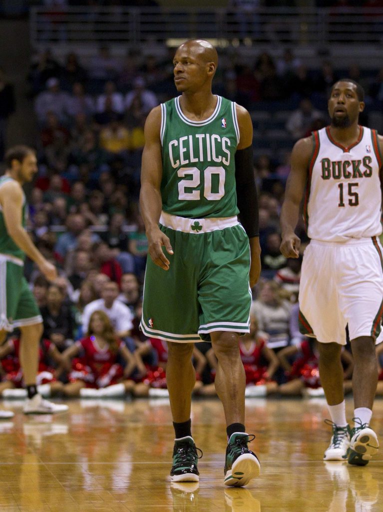 Ray Allen contre les Milwaukee Bucks