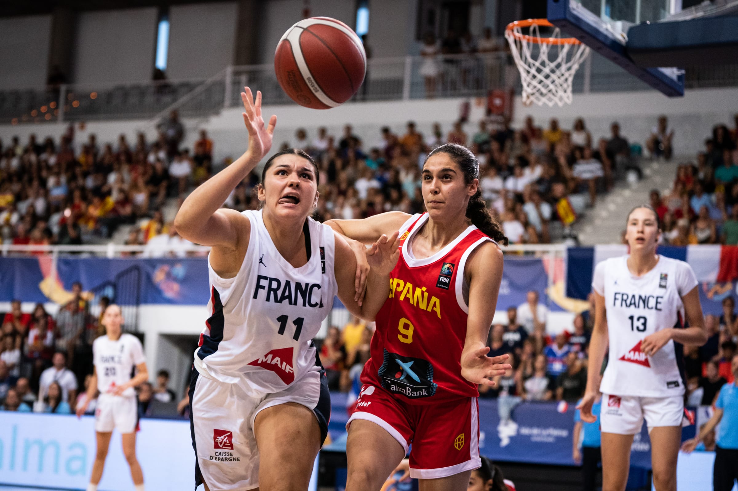 Lana Bentoumi et l'équipe de France U18 ont couru après le score