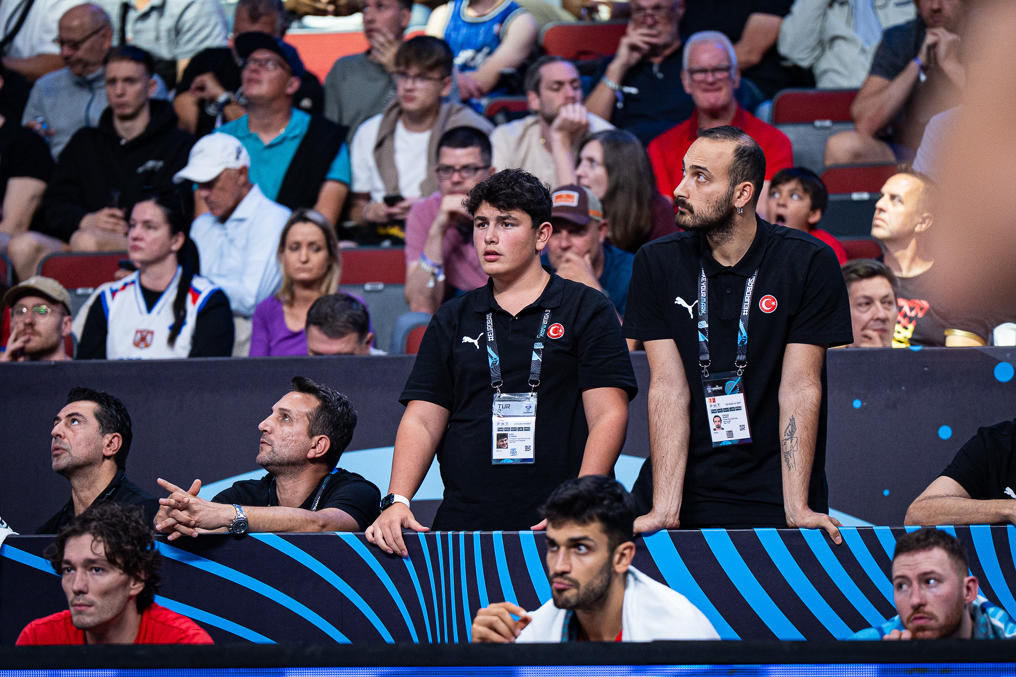 Sarp Ataman, le fils d'Ergin d'Ataman, fait partie du staff de la Turquie