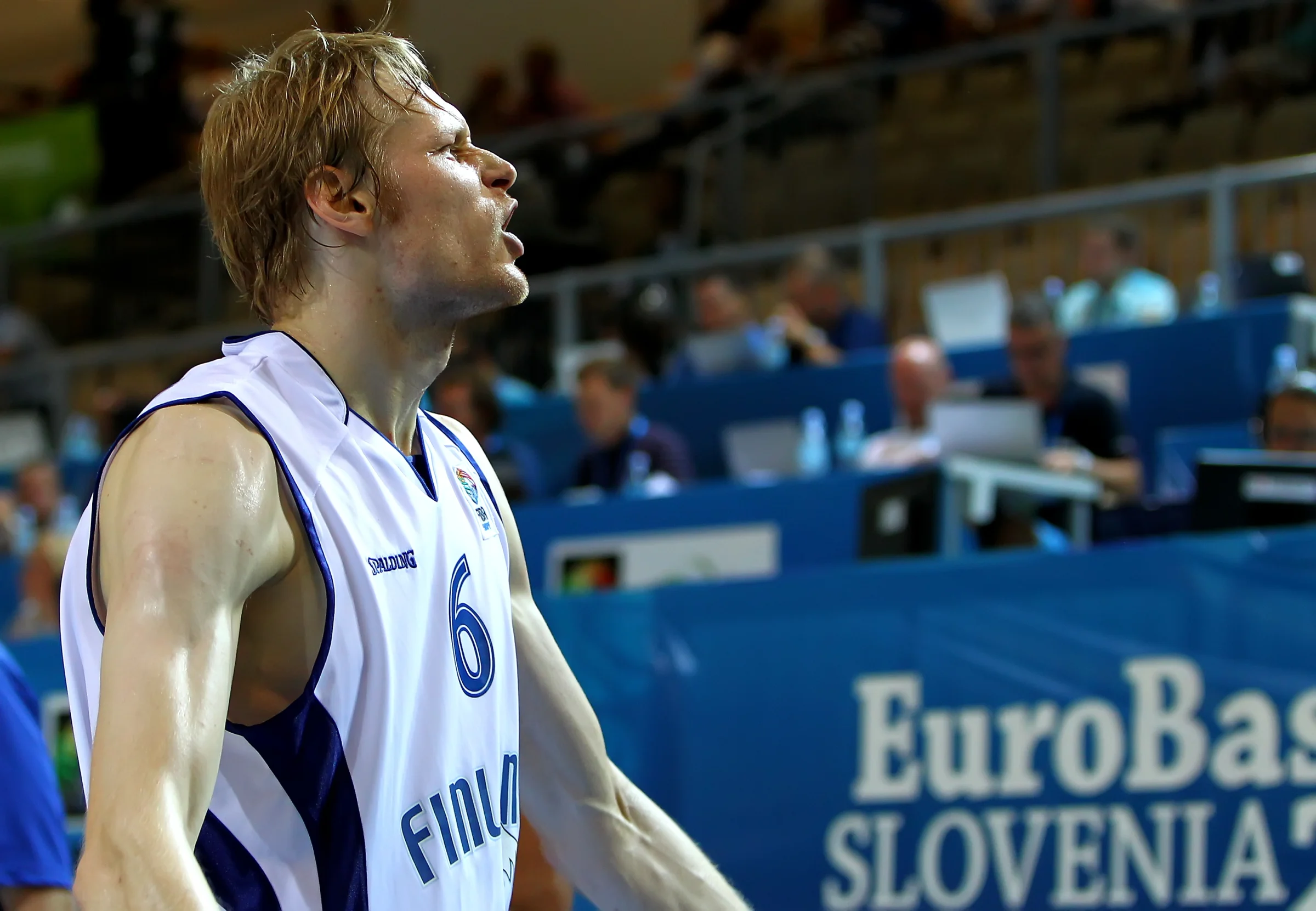 Kimmo Muurinen à l'EuroBasket 2013 avec la Finlande