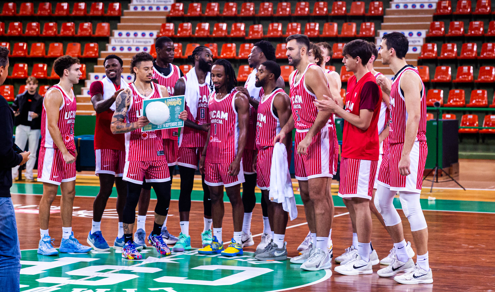 L'équipe de Murcie a remporté le tournoi de Limoges le 14 septembre