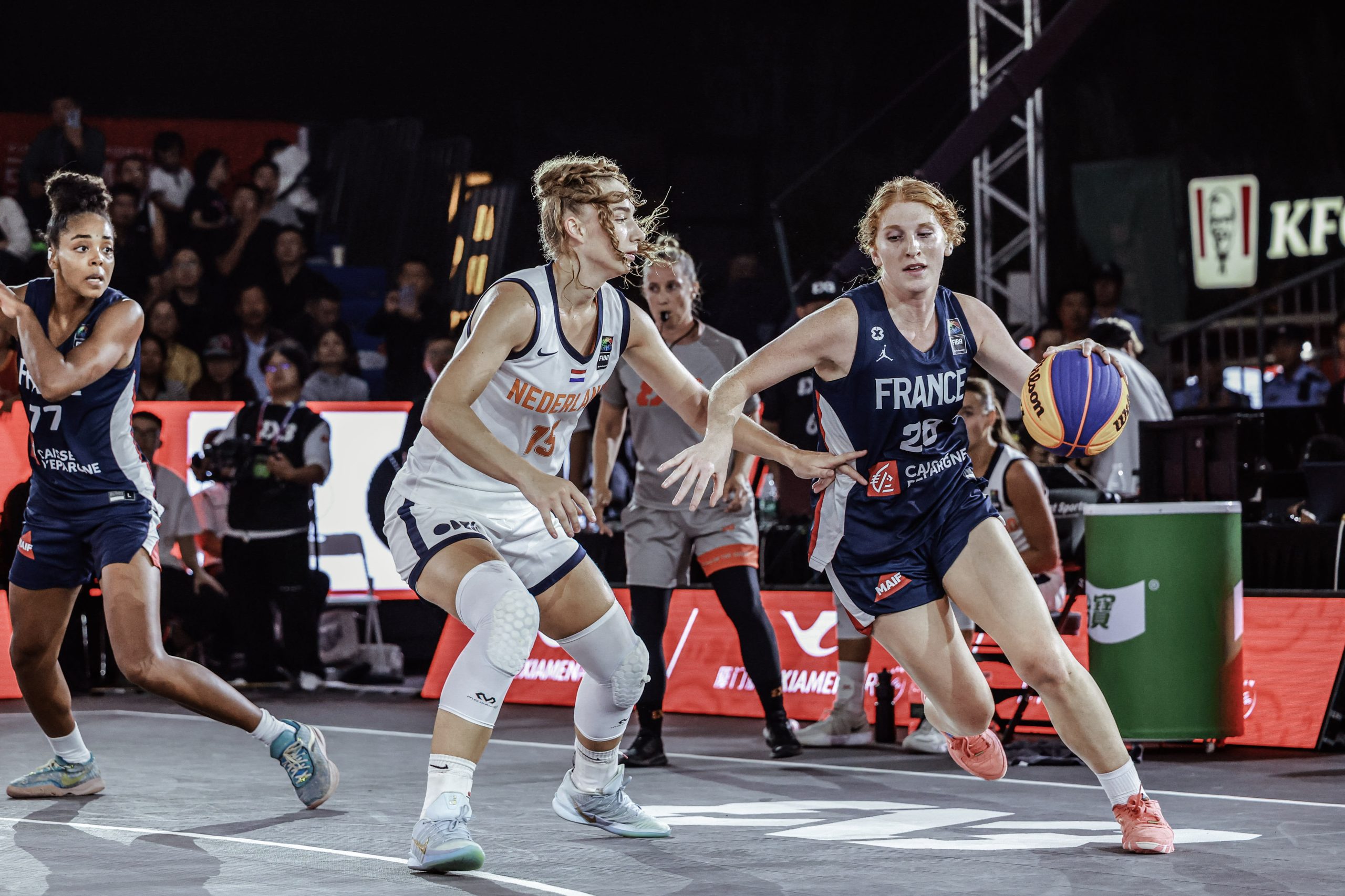Louise Bussière et l'équipe de France U23 ont atteint la finale de la Coupe du monde U23