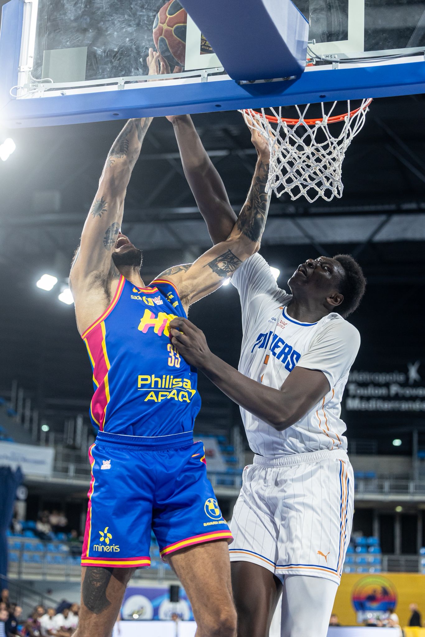 Narcisse Ngoy et Poitiers ont perdu chez le HTV (photo : Sébastien Grasset)