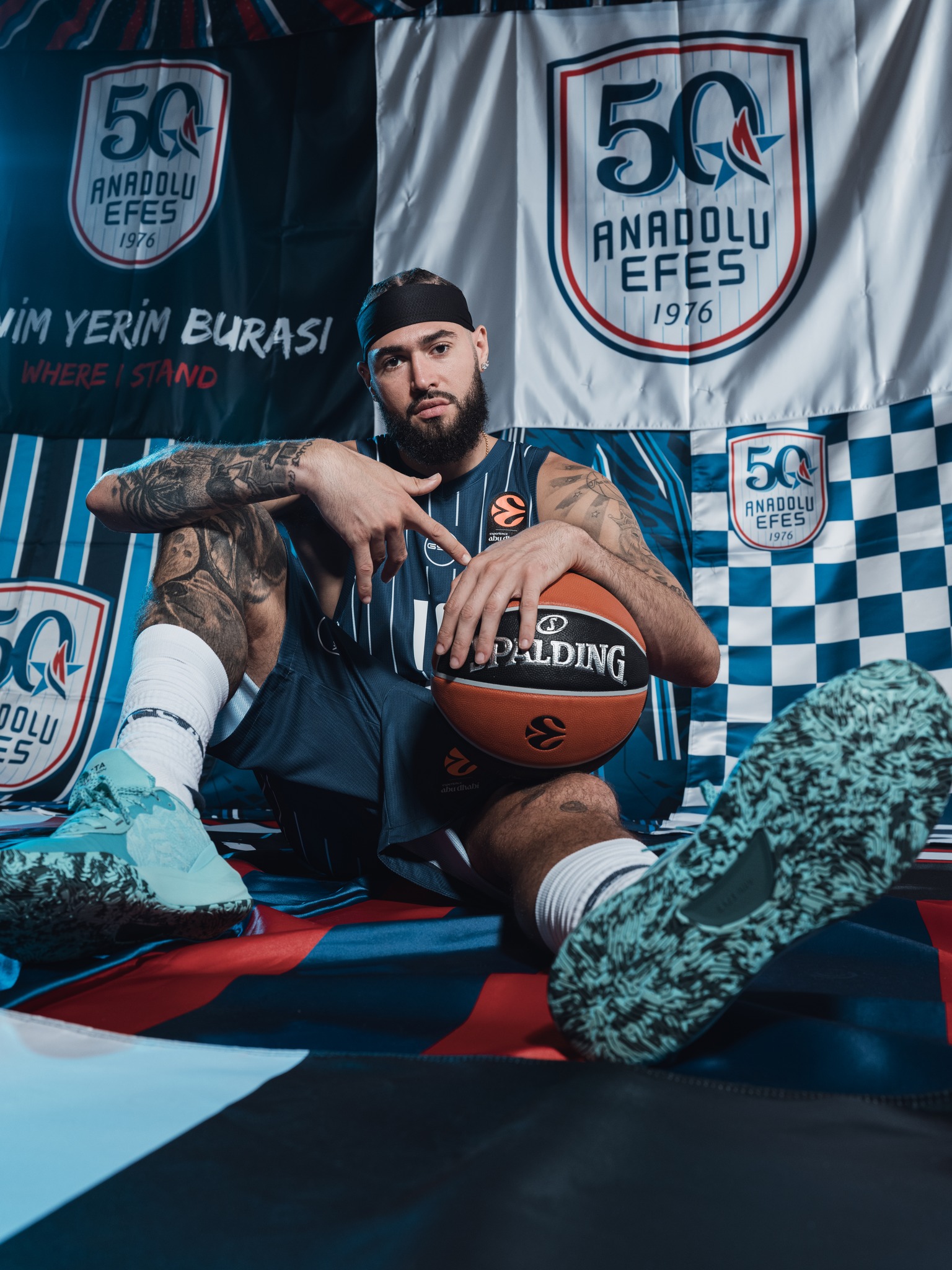 Isaia Cordinier comme chez lui à Istanbul @Anadolu Efes Spor Kulubu