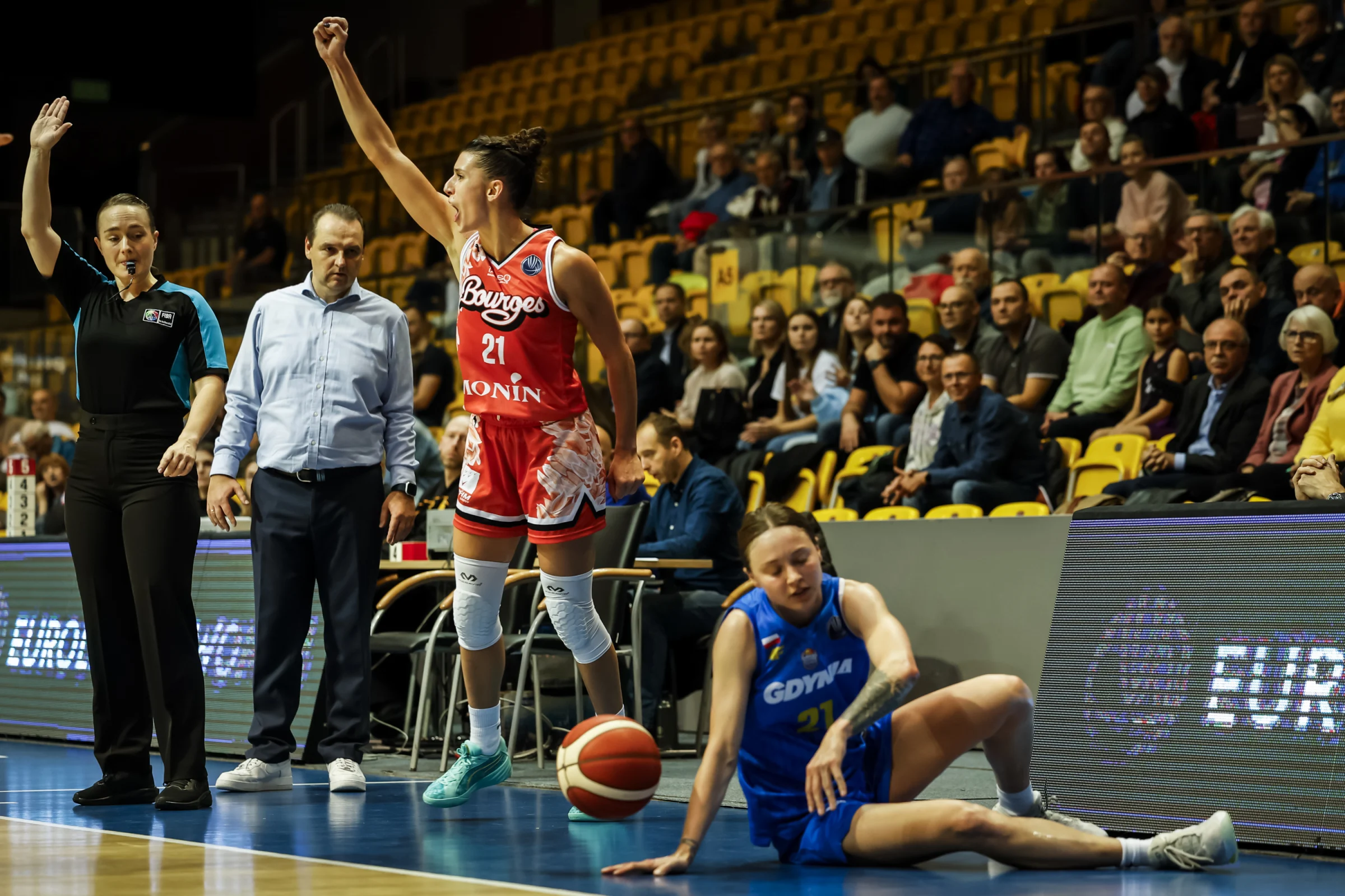Laetitia Guapo et Bourges sont allés s'imposer à Gdynia, en Pologne