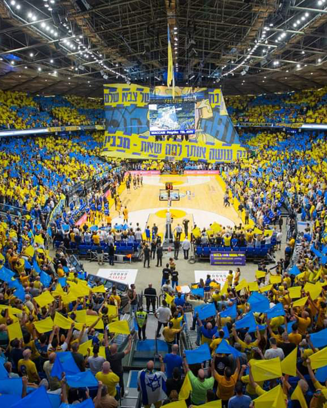 Le Maccabi Tel-Aviv retrouve son public