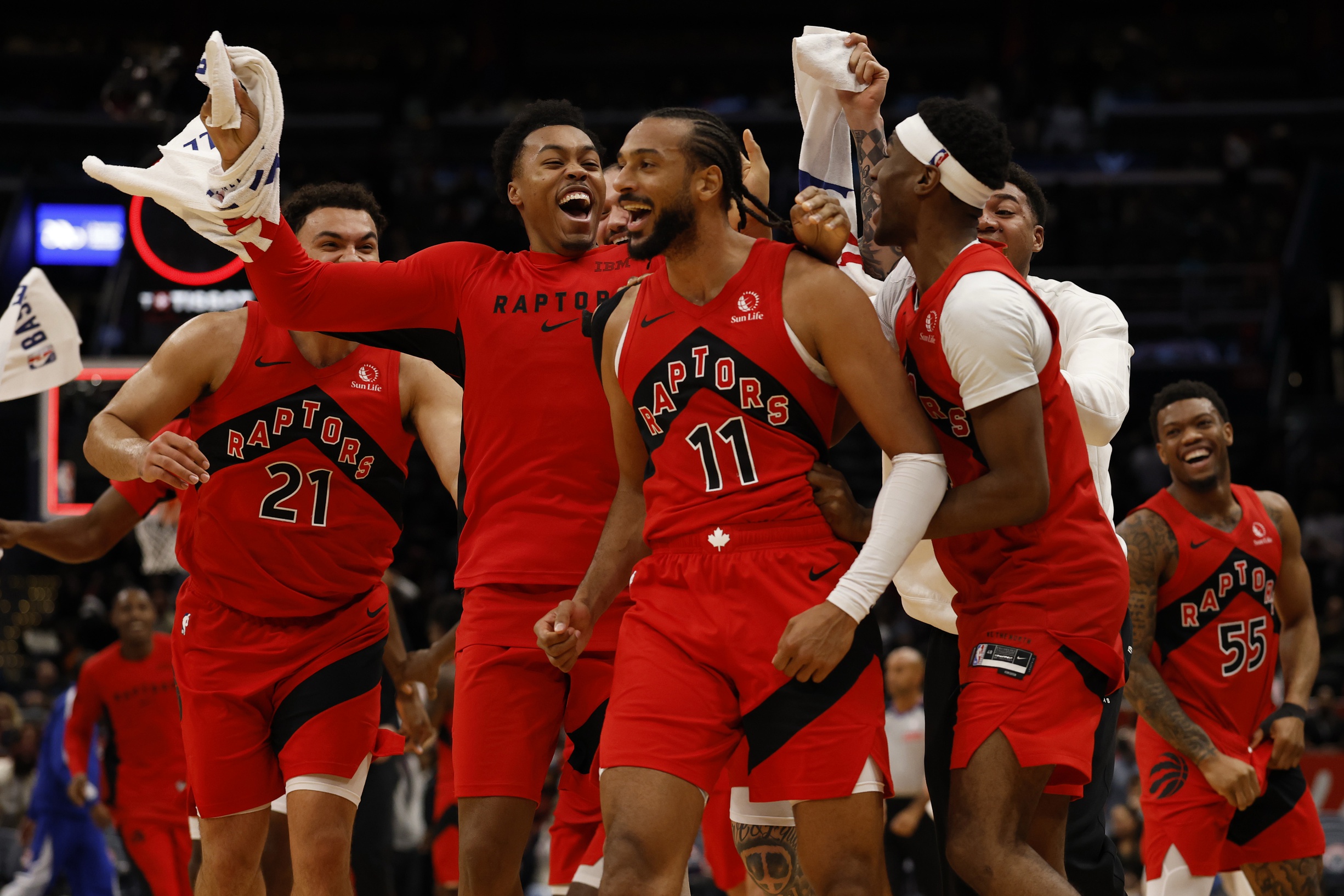Olivier Sarr a marqué le panier de la victoire contre Washington D.C. en pré-saison NBA