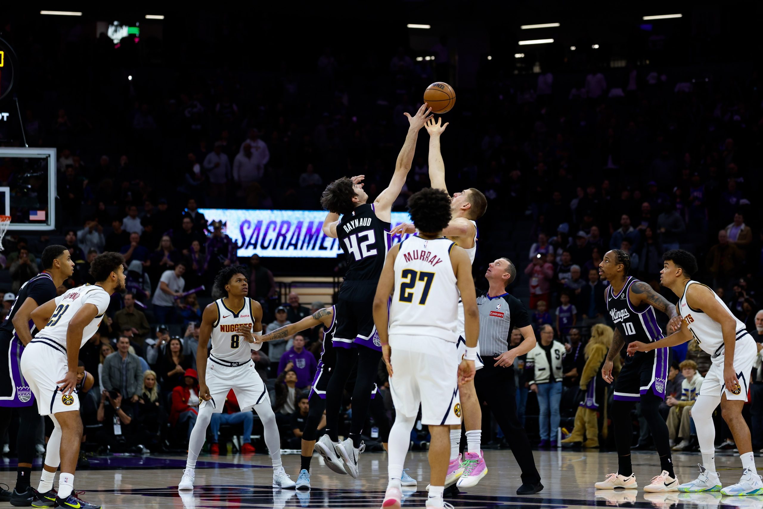 Maxime Raynaud a fait face à Nikola Jokic, l'un des meilleurs joueurs du monde