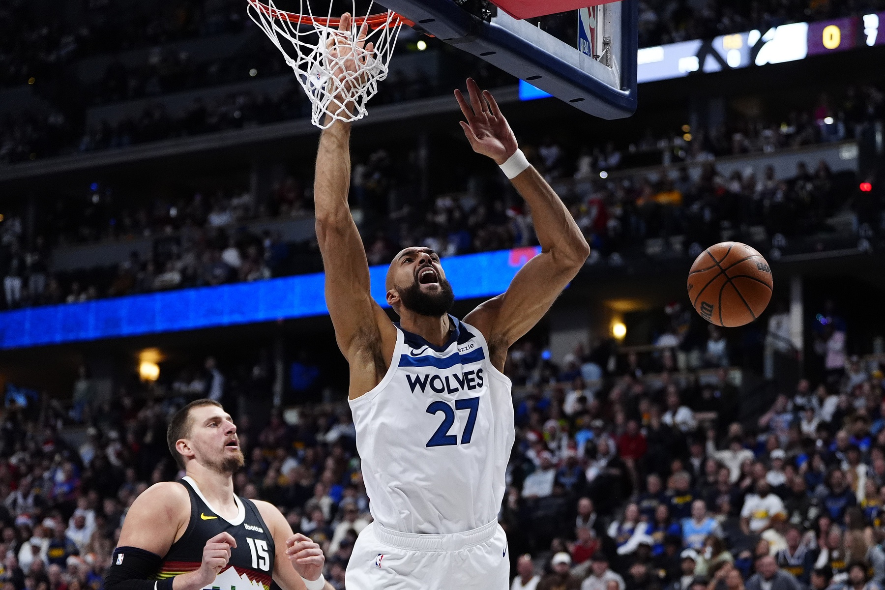 Rudy Gobert a été impuissant face à Nikola Jokic
