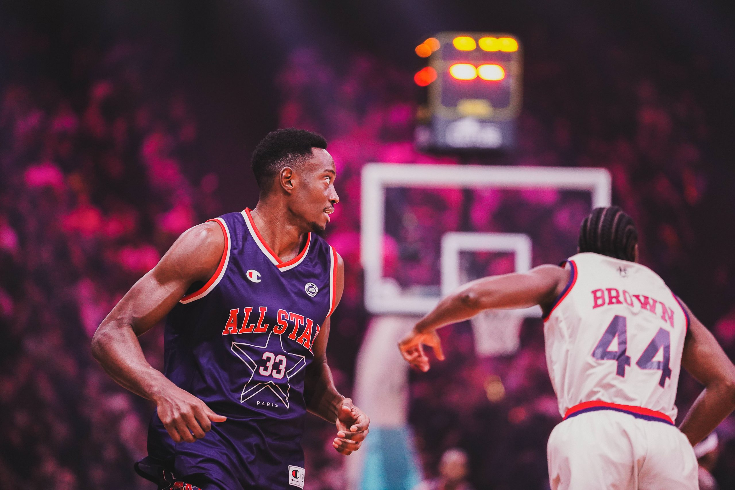 Stéphane Gombauld lors du All Star Game - Crédit : LNB