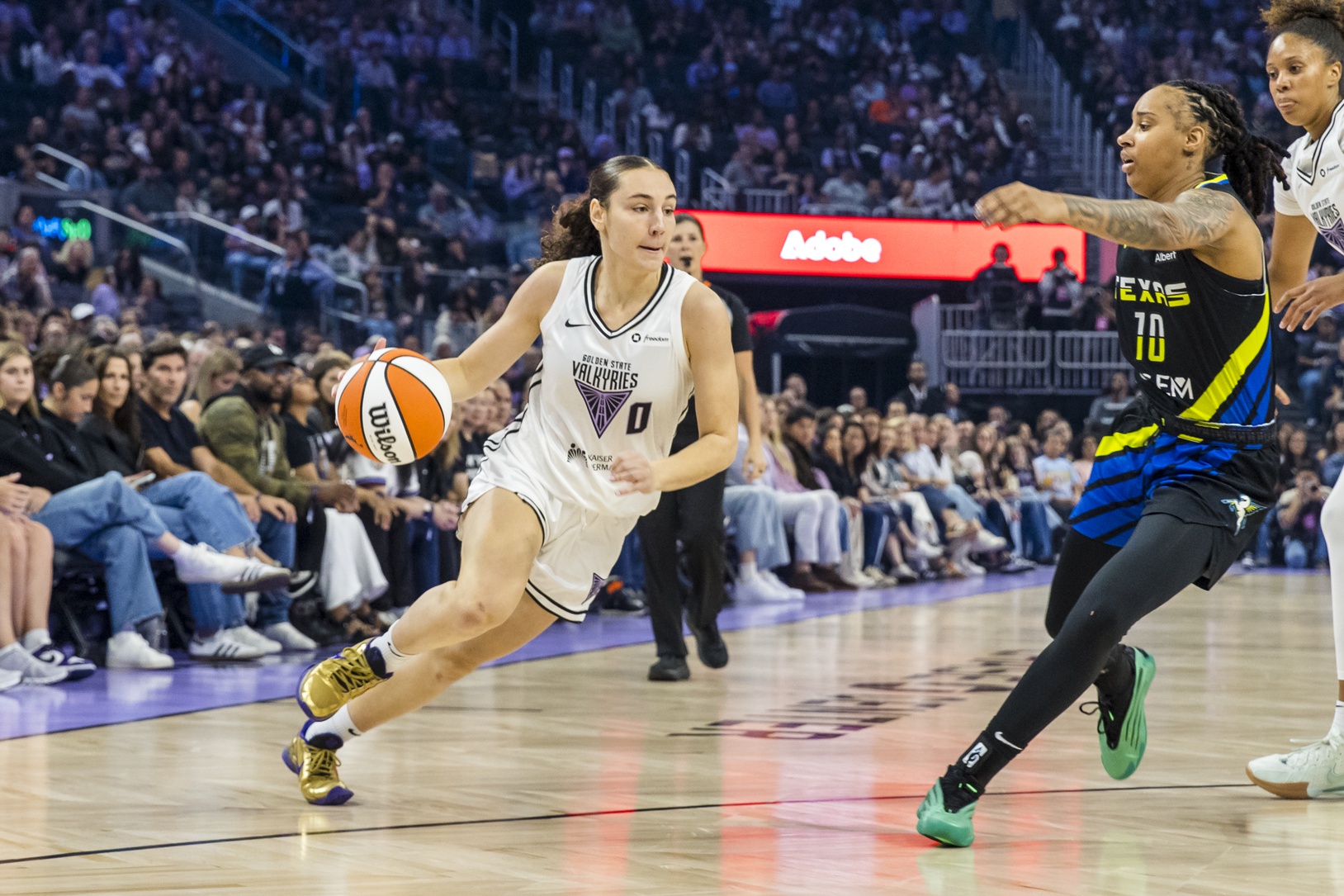 La Française a rejoint Saragosse directement à l'issue de la saison WNBA. Crédit photo : © John Hefti-Imagn Images.