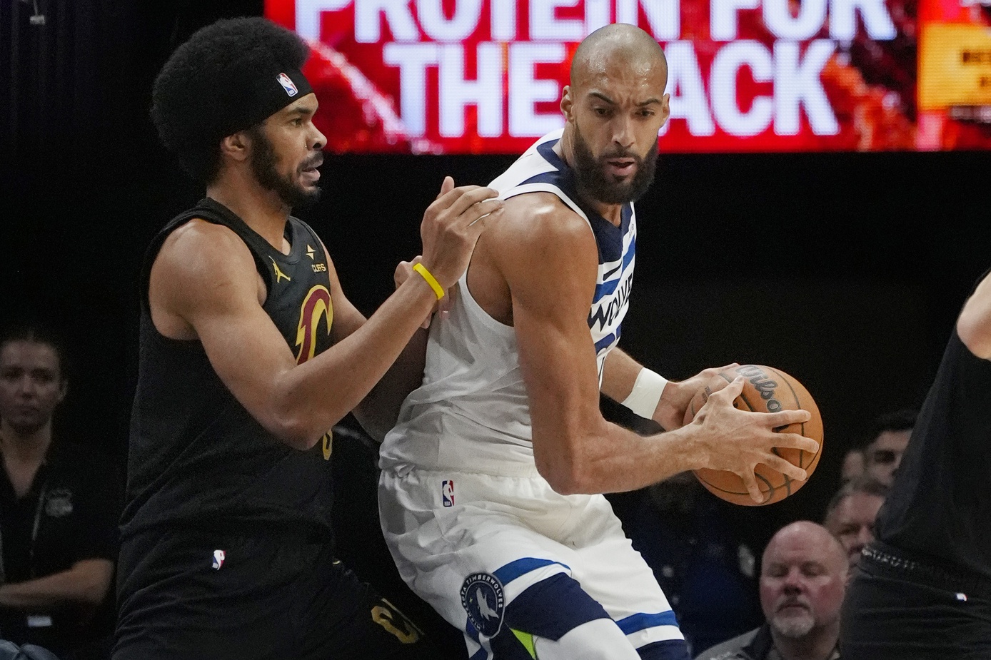 Rudy Gobert a dominé Jarrett Allen ce jeudi lors de la victoire des Minnesota Timberwolves au Target Center