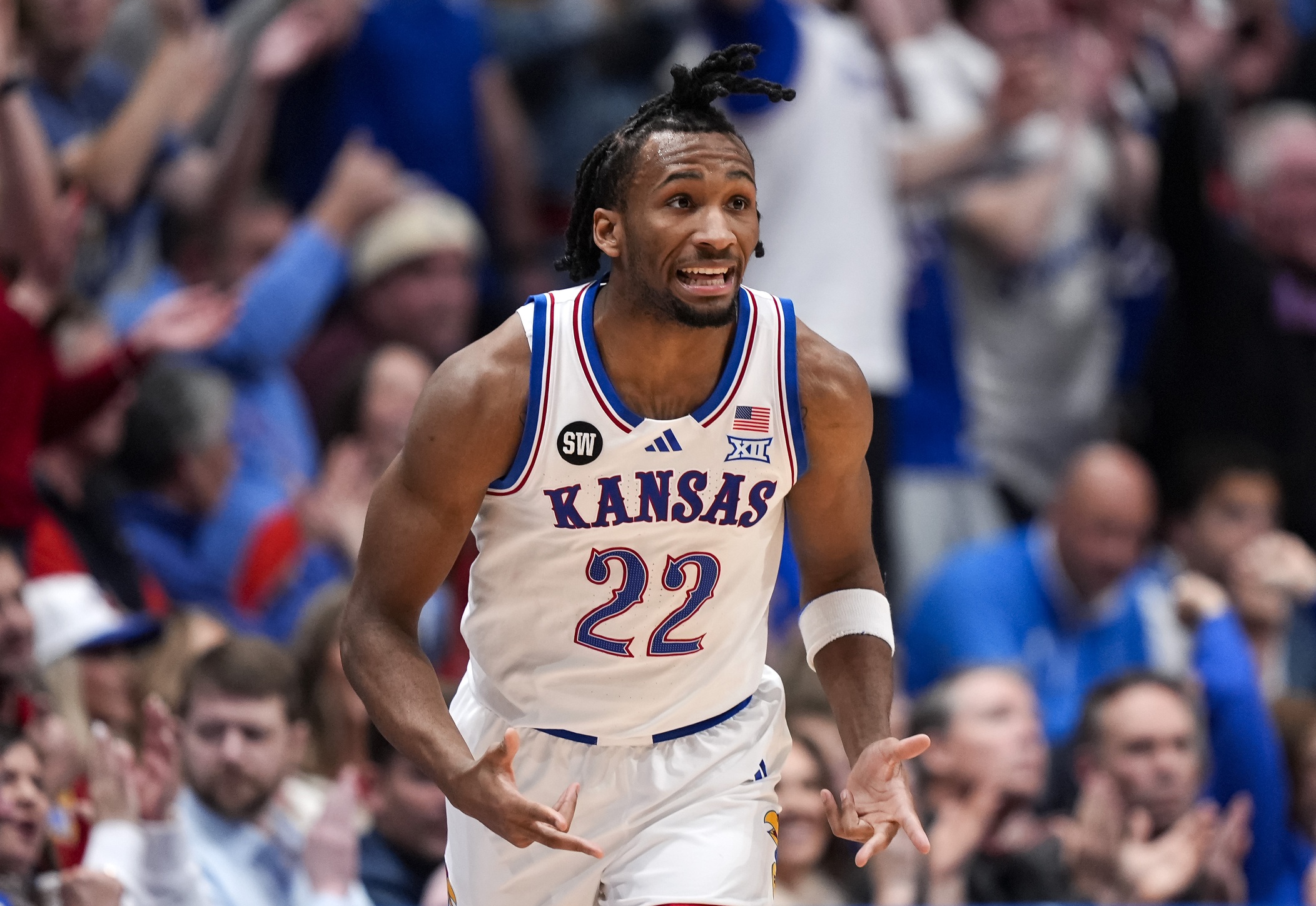 Peterson est attendu à la 1e place de la prochaine draft. Crédit photo : © Jay Biggerstaff-Imagn Images