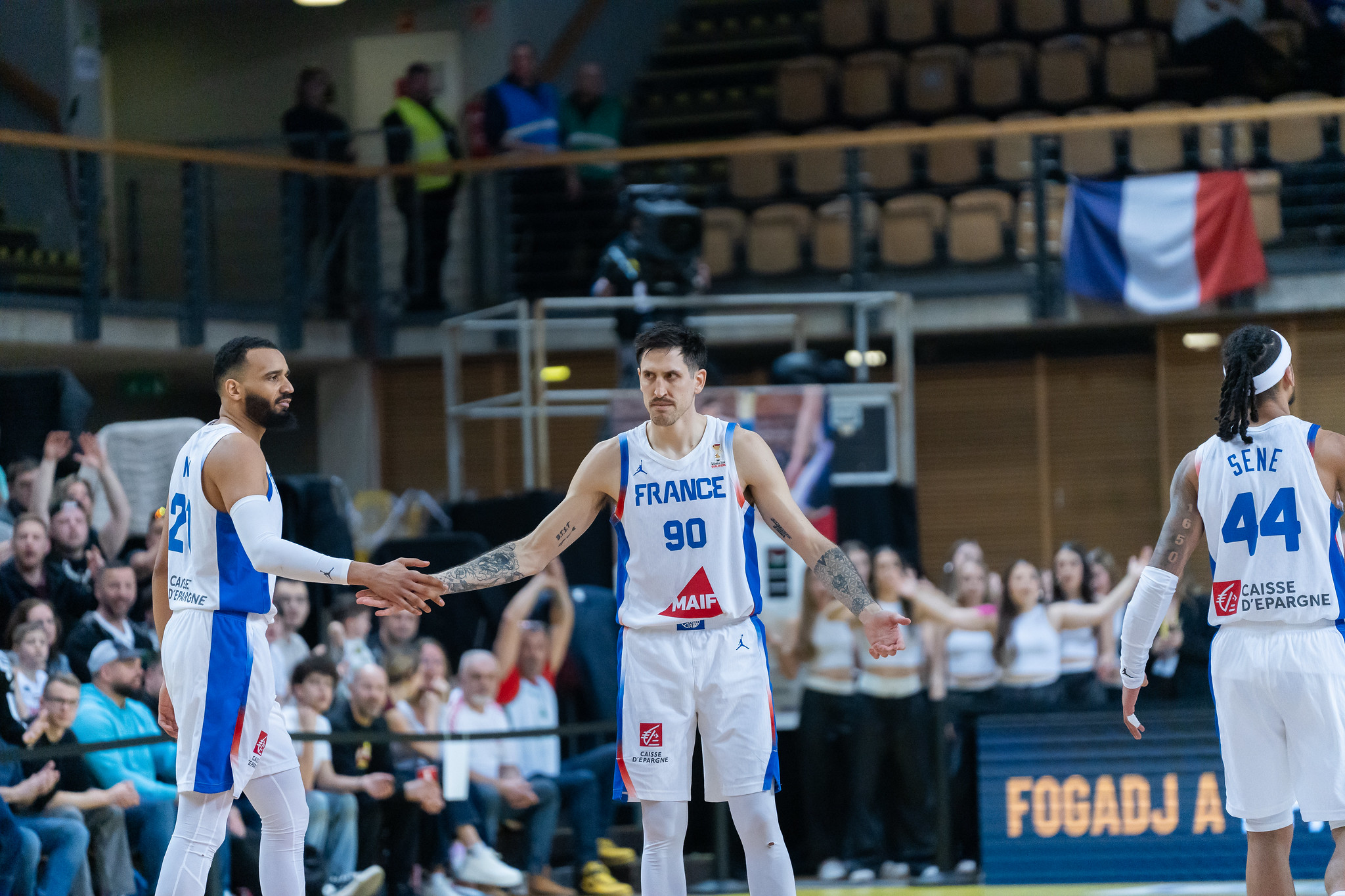 Paul Lacombe est revenu en équipe de France pour les deux matches face à la Hongrie