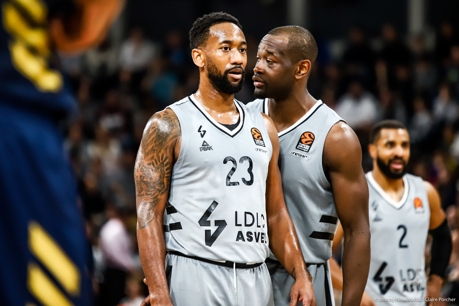 Kahudi et Lighty ont évolué plusieurs saisons ensemble sous le maillot de l'ASVEL.