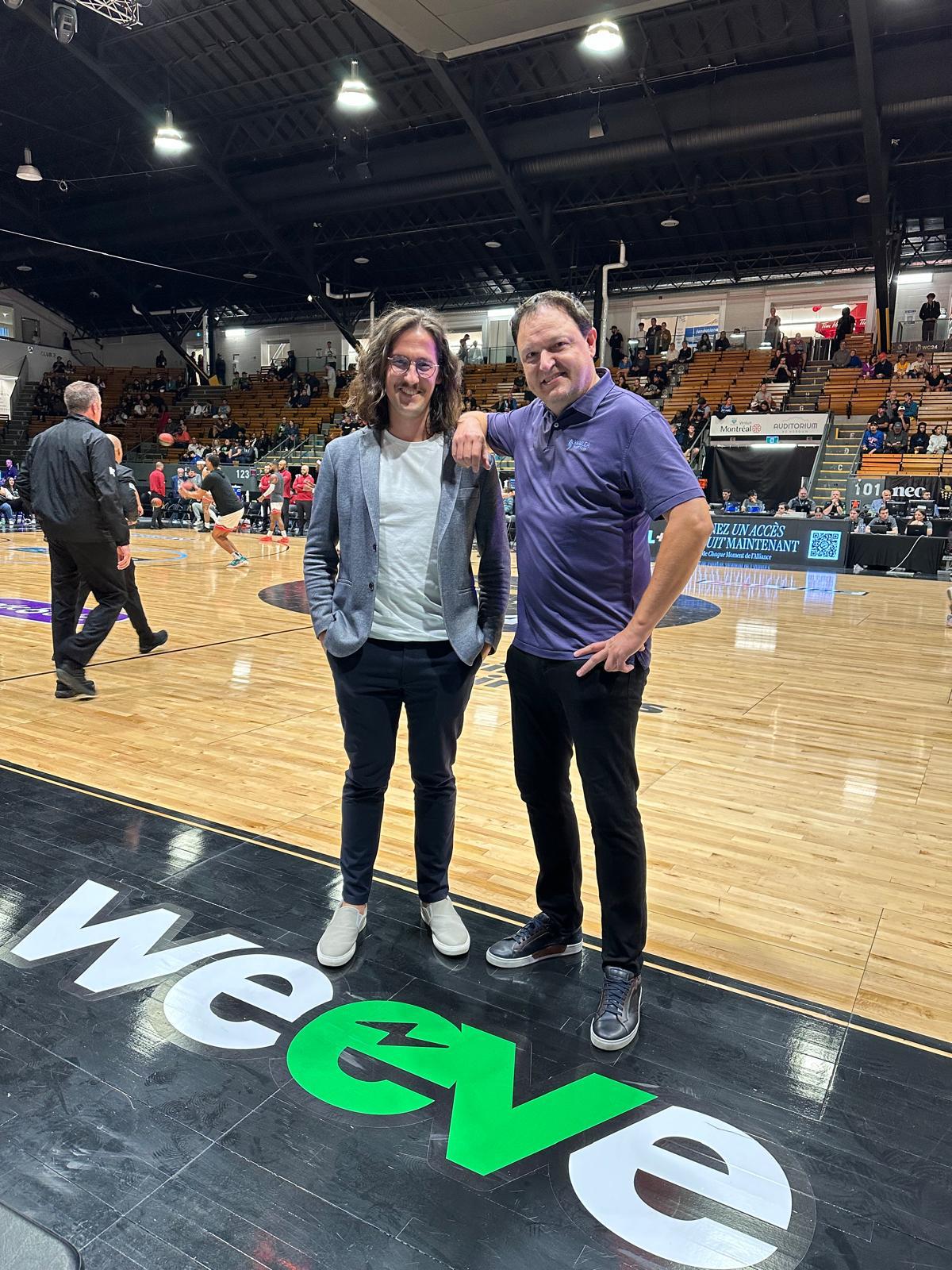 Léo Bouisson est d'abord devenu partenaire de l'Alliance de Montréal, avec son entreprise de Weeve