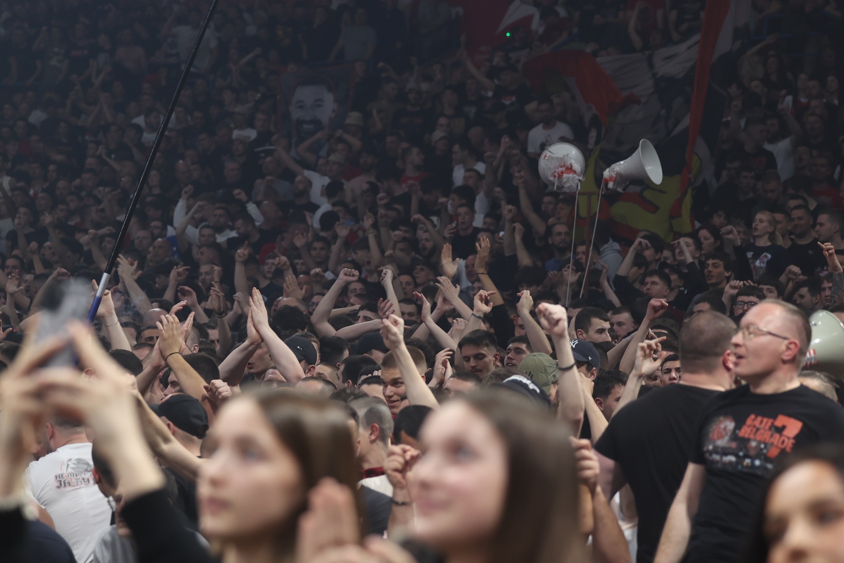 La Belgrade Arena a beau poussé, le Partizan Belgrade prend le dessus sur l'Etoile Rouge
