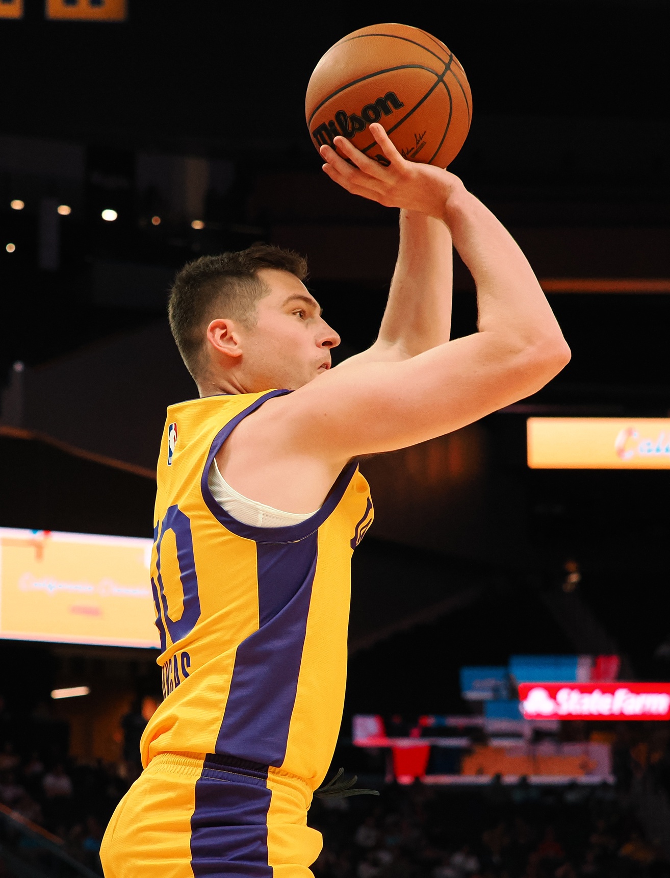 Kyle Mangas, recrue de Roanne, ici lors de la Summer League 2024