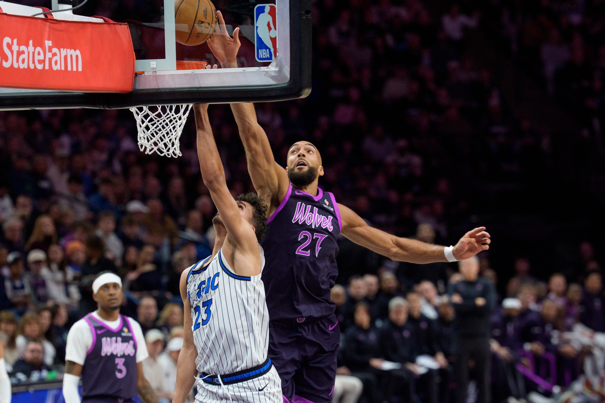 Rudy Gobert en défense
