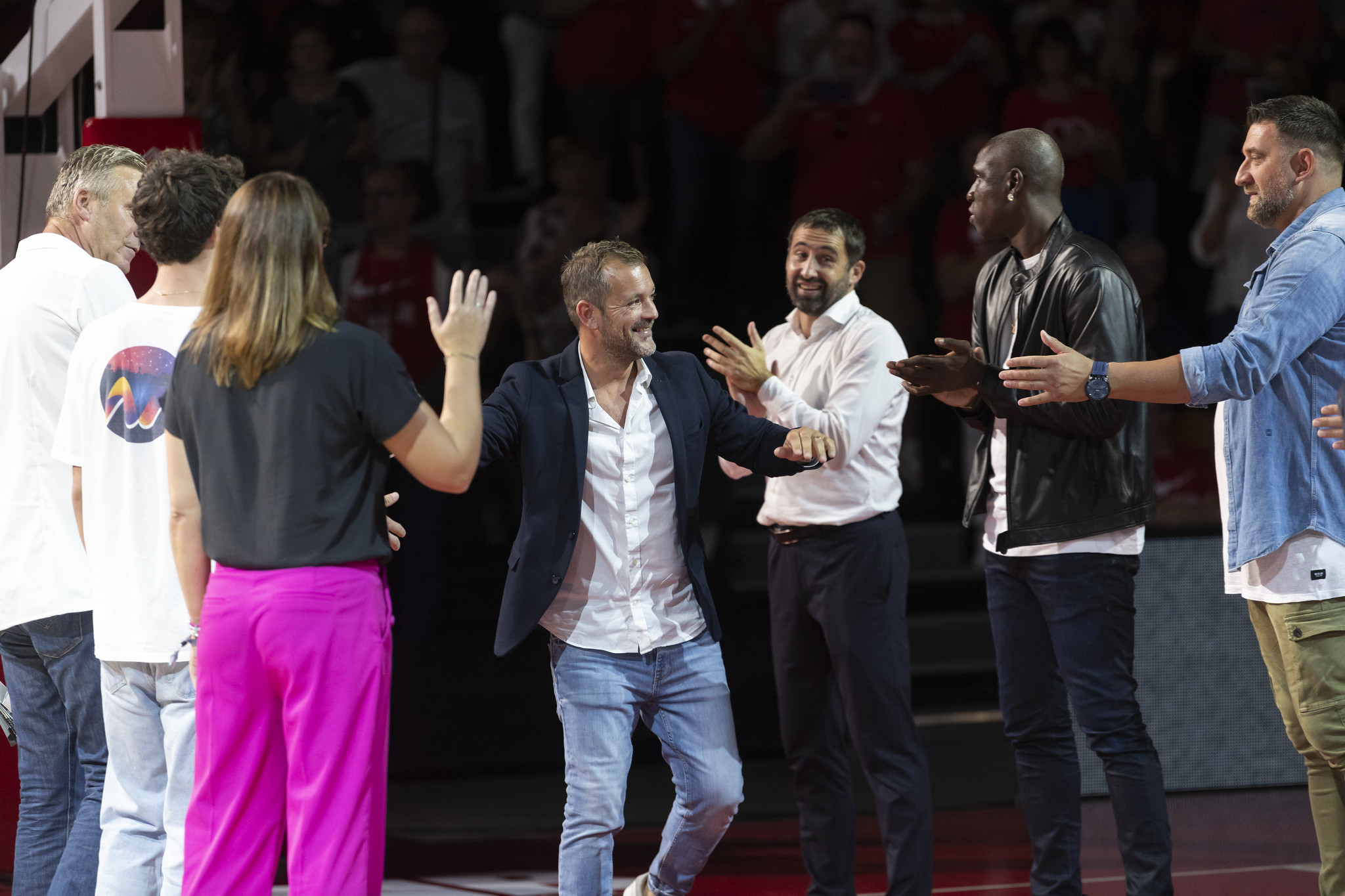 Simon Darnauzan va vivre une belle soirée aux Sables-d’Olonne (photo : Jacques Cormarèche)