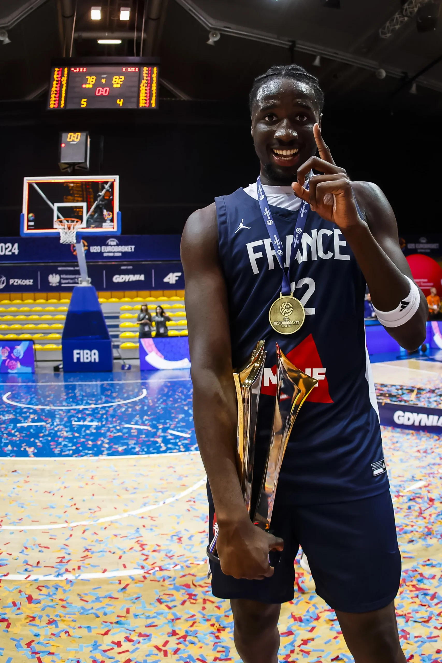 Mohamed Diawara champion d'Europe U20 en 2024 avec l'équipe de France de la catégorie
