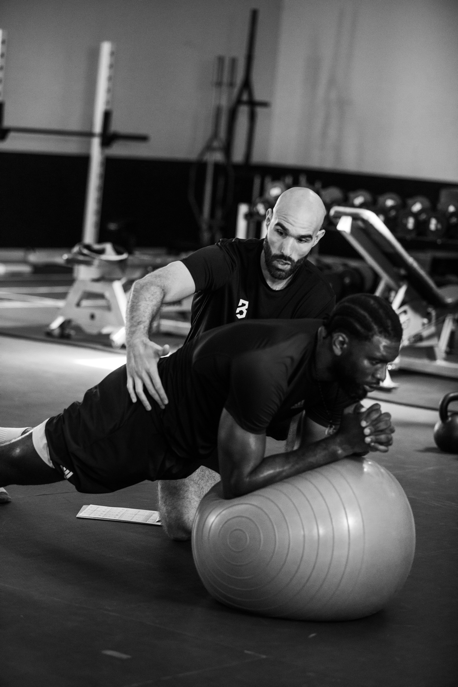 Yannis Irid avec Mathias Lessort