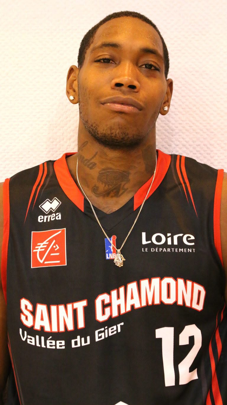Kinu Rochford lors de la présaison 2019 avec Saint-Chamond