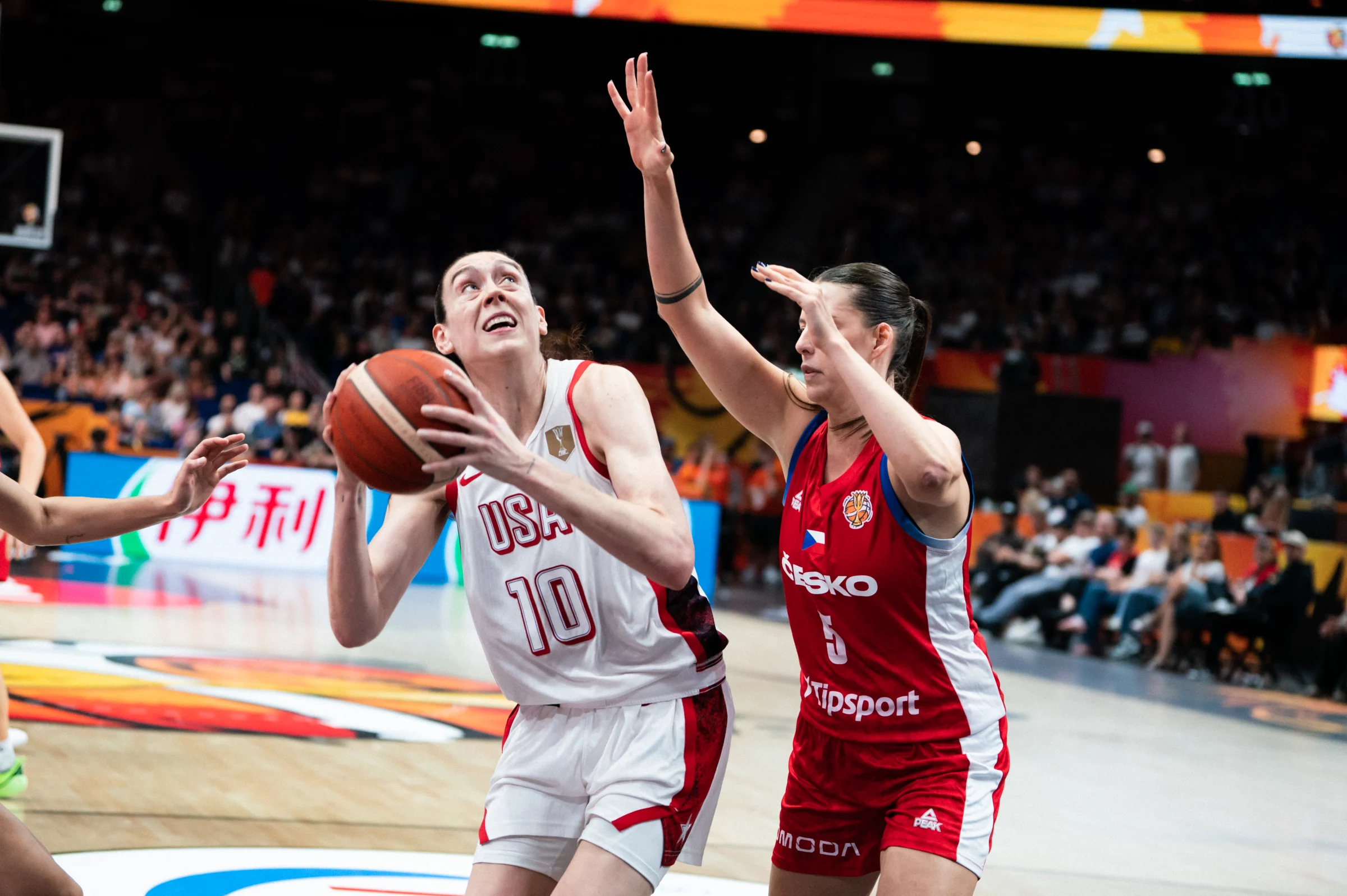 Breanna Stewart s'est régalée contre la Tchéquie