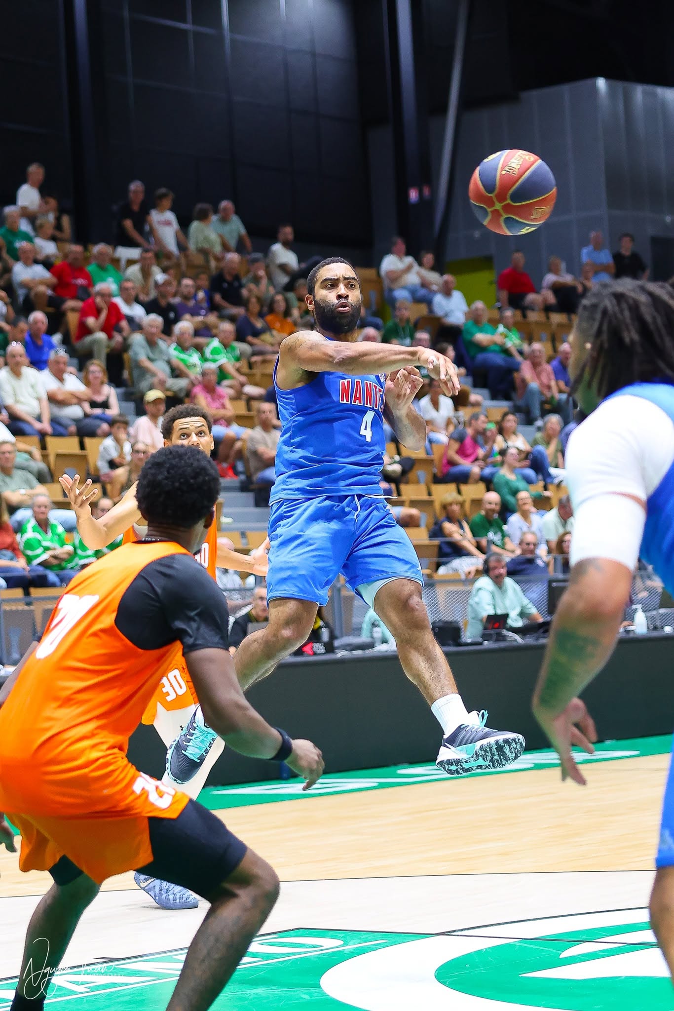 Grâce à un budget en hausse, Nantes a notamment pu recruter un champion d'ELITE 2, Javon Masters